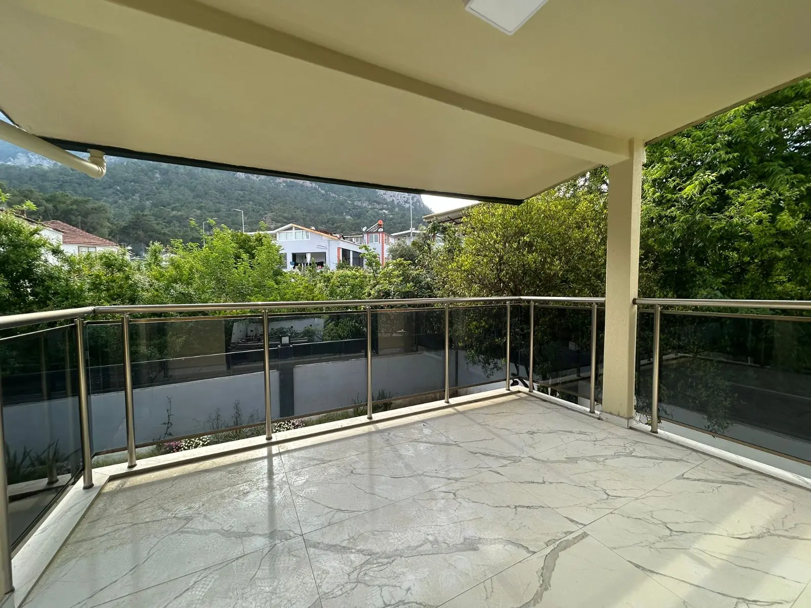 Covered terrace